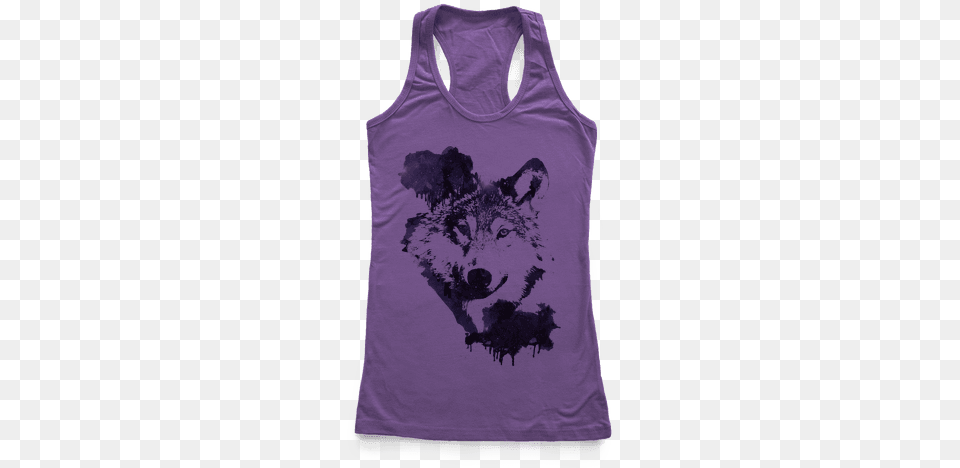Space Wolf Racerback Tank Top Mermaid Quotes, Clothing, Tank Top, Blouse Free Transparent Png