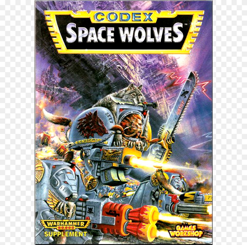 Space Wolves Codex 2nd Edition, Book, Comics, Publication, Advertisement Png