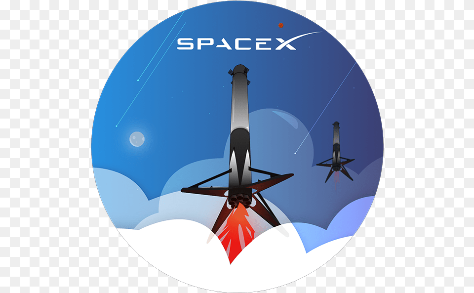 Space X Illustration Graphic Design, Disk, Dvd, Aircraft, Airplane Png Image