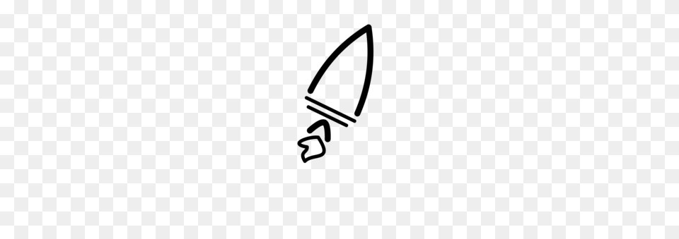 Spacecraft Rocket Launch Line Art Satellite, Gray Png