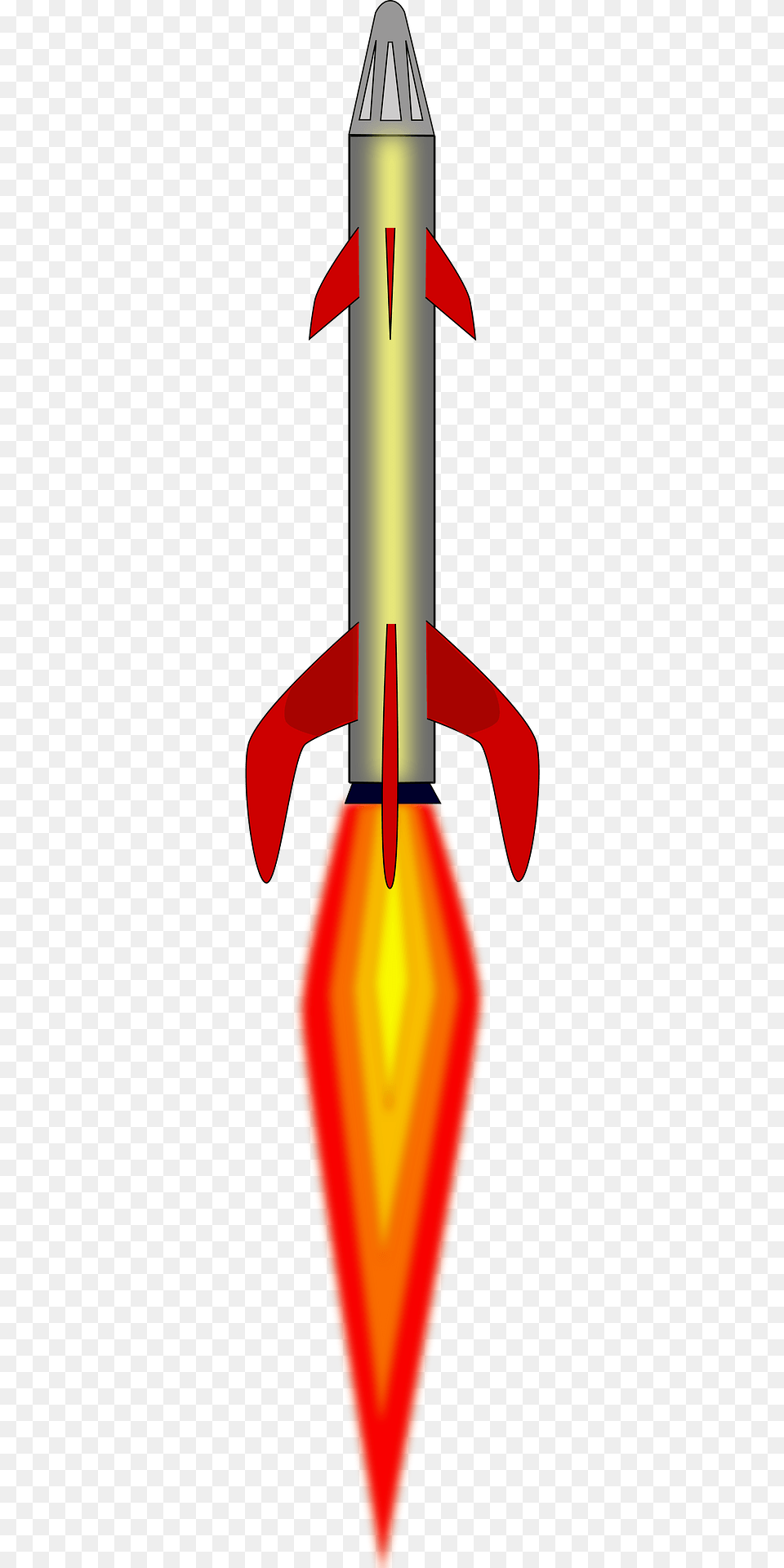 Spacecraft Taking Off Clipart, Mortar Shell, Weapon, Light Png Image