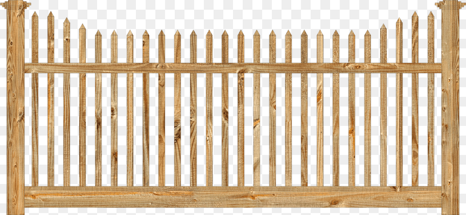 Spaced Picket Wood Fence Victorian Wood Fence, Gate Free Transparent Png