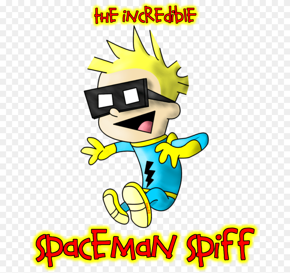 Spaceman Spiff By Toonike Cartoon, Baby, Person, Book, Comics Png