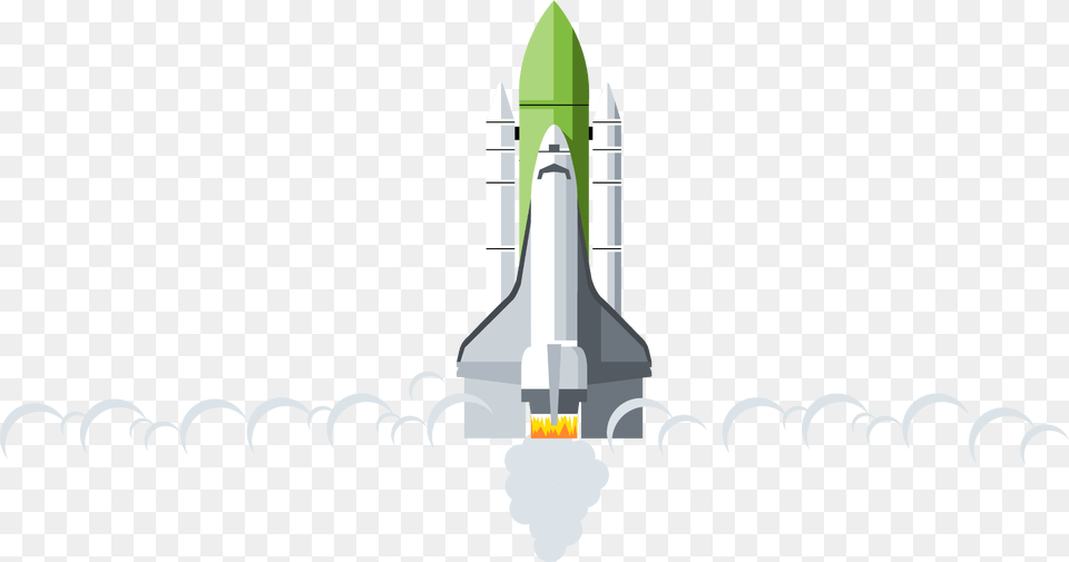 Spaceplane, Launch, Rocket, Weapon, Aircraft Free Png Download