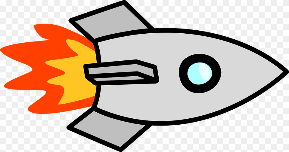 Spaceship Clipart, Light Free Png