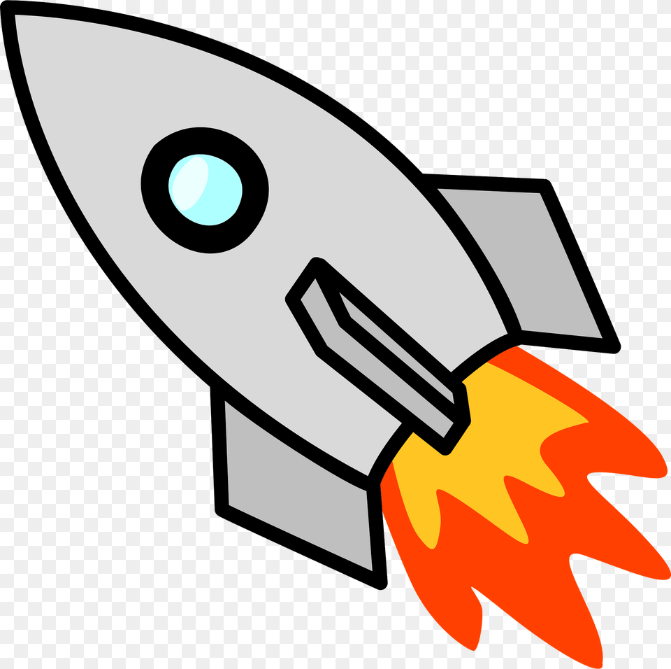 Spaceship Clipart, Launch Free Transparent Png