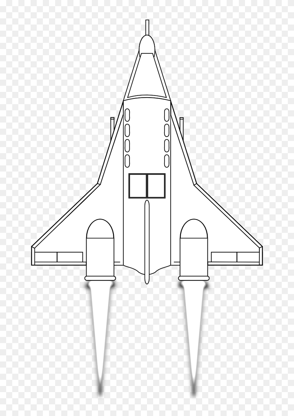 Spaceship Clipart Black Background Spaceships In Airplane, Aircraft, Transportation, Vehicle, Space Shuttle Png Image