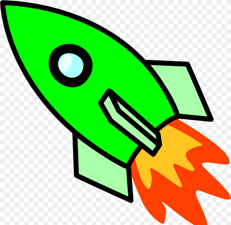 Spaceship Clipart Rocket Ignition Propulsion Rocket Clipart, Weapon, Launch, Leaf, Plant Free Png