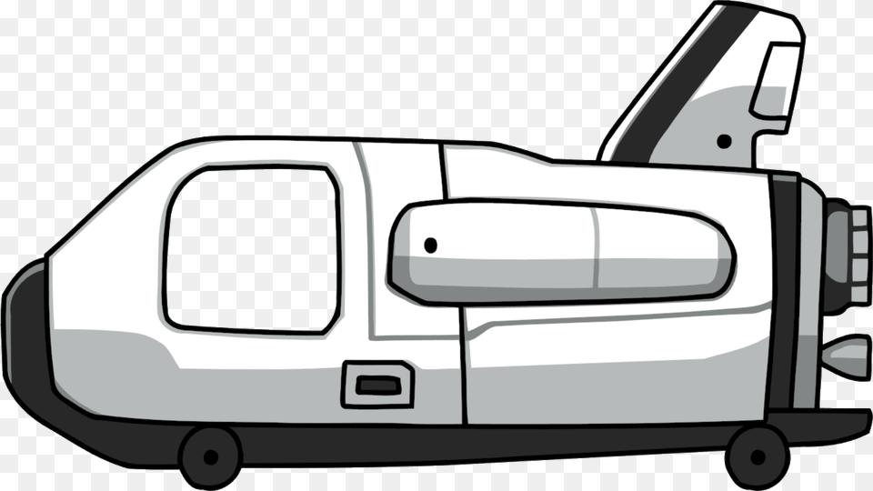 Spaceship Clipart Space Ship Rocket Ship Scribblenauts, Caravan, Van, Transportation, Vehicle Free Transparent Png