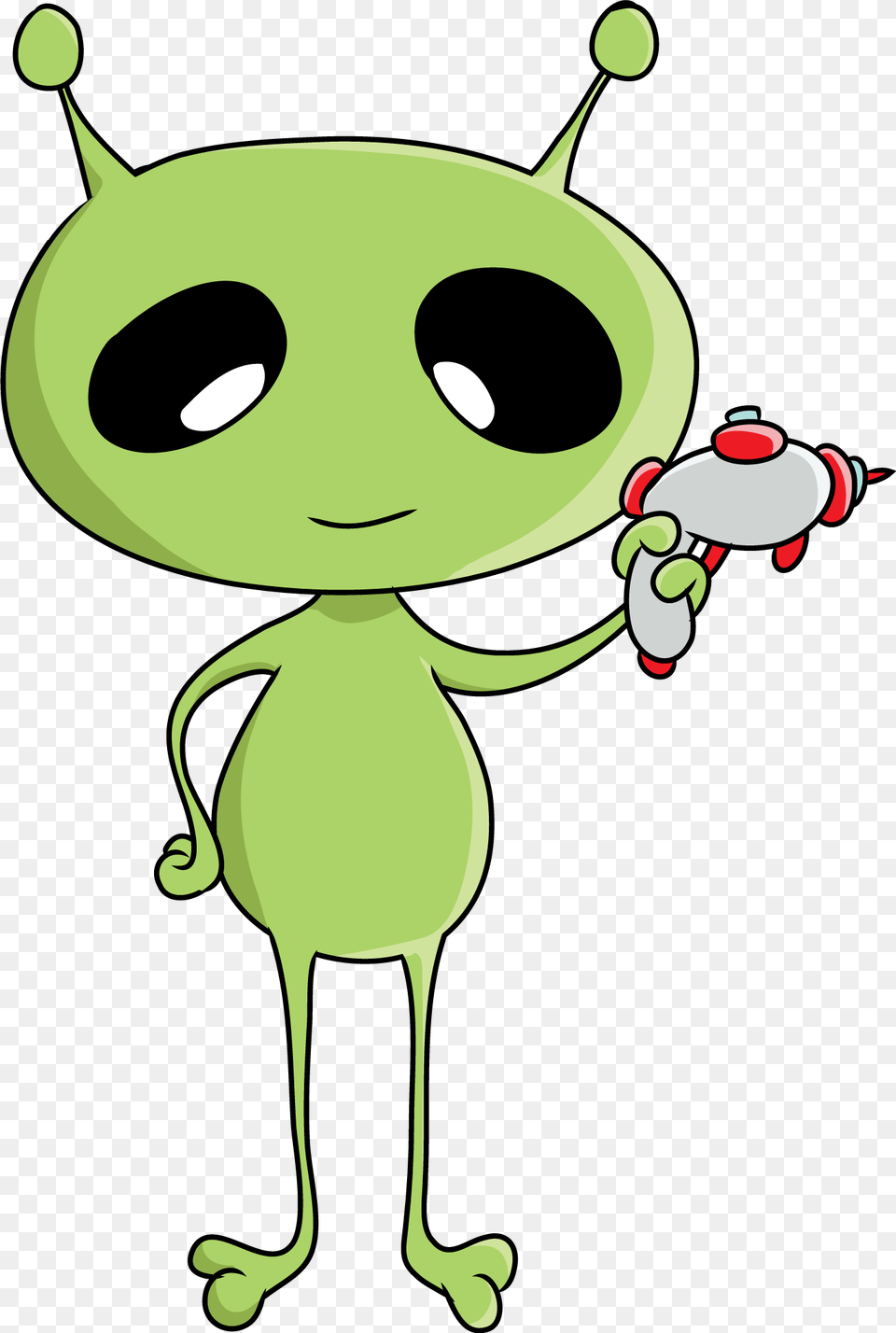 Spaceship Drawing, Green, Alien, Cartoon, Baby Free Png