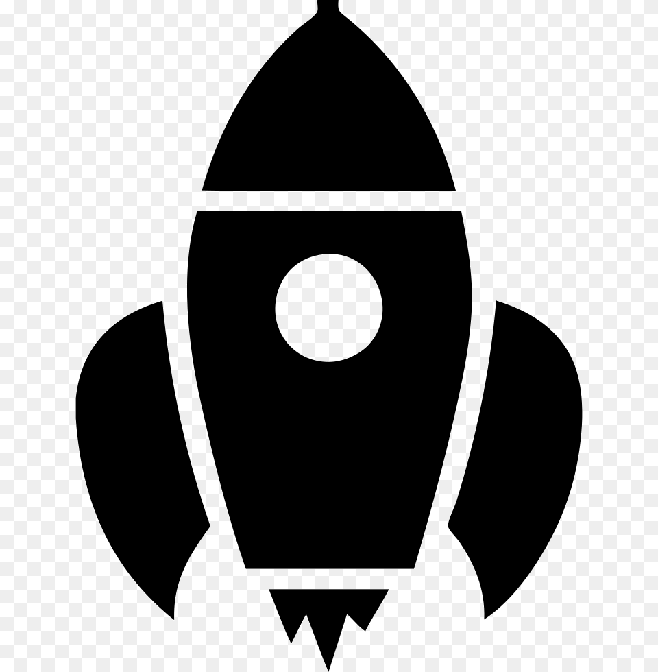 Spaceship Svg Clipart Stencil Free Png Download