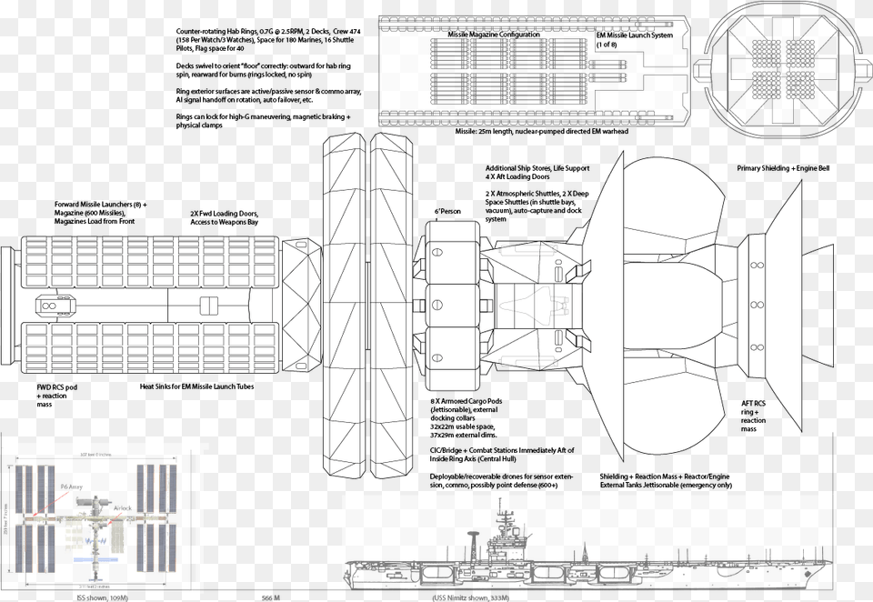 Spaceships Diagram, Cad Diagram Free Transparent Png