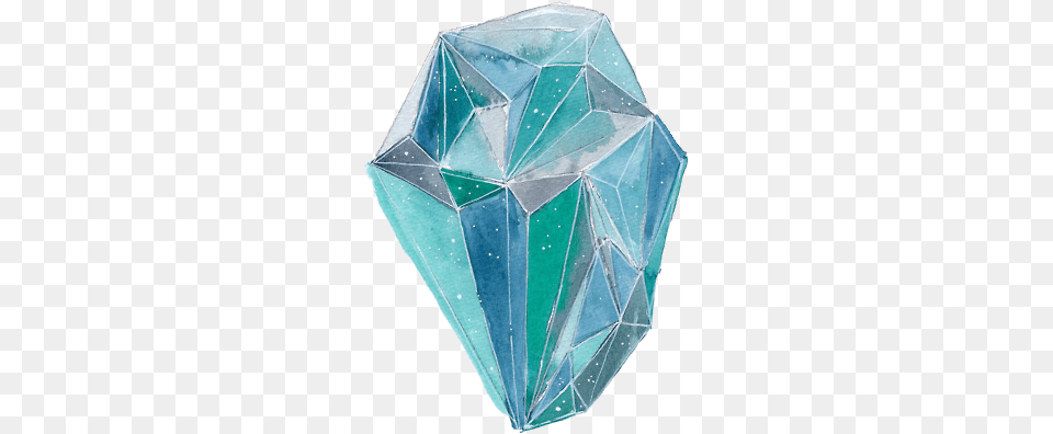 Spacewalker Watercolor Gemstone Transparent, Accessories, Diamond, Jewelry, Crystal Free Png Download