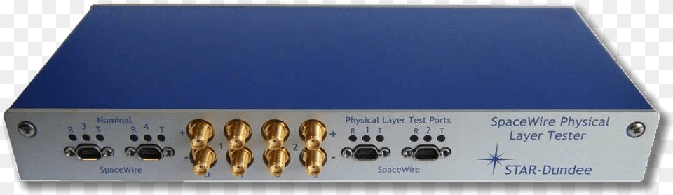 Spacewire Physical Layer Tester Front Spacewire, Amplifier, Electronics, Hardware Free Transparent Png
