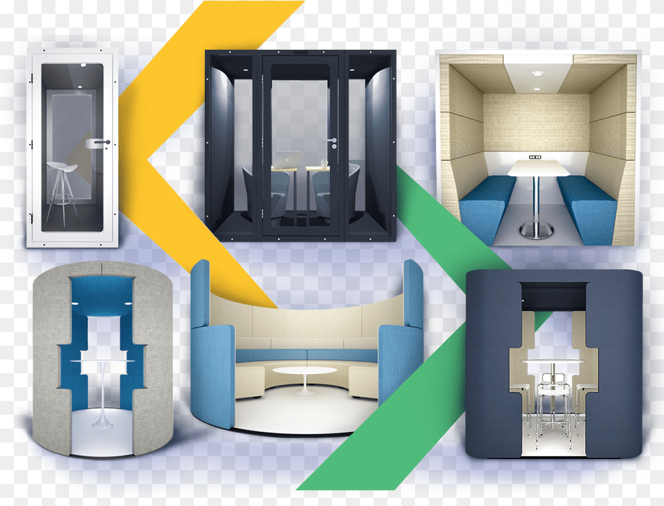 Spaceworx Office Meeting Pods And Phone Booths, Furniture, Indoors Free Png Download