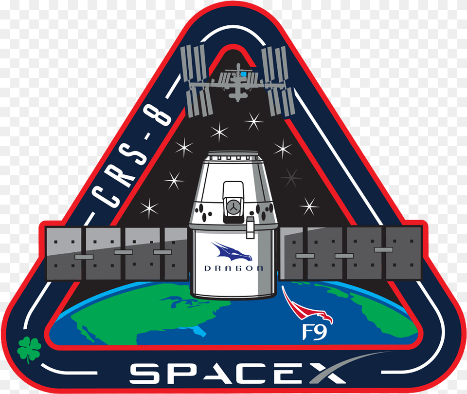 Spacex Crs 8 Logo Background Spacex, Dynamite, Weapon Free Png