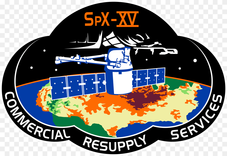 Spacex Crs Spacex Crs 15 Logo, Astronomy, Outer Space Free Transparent Png