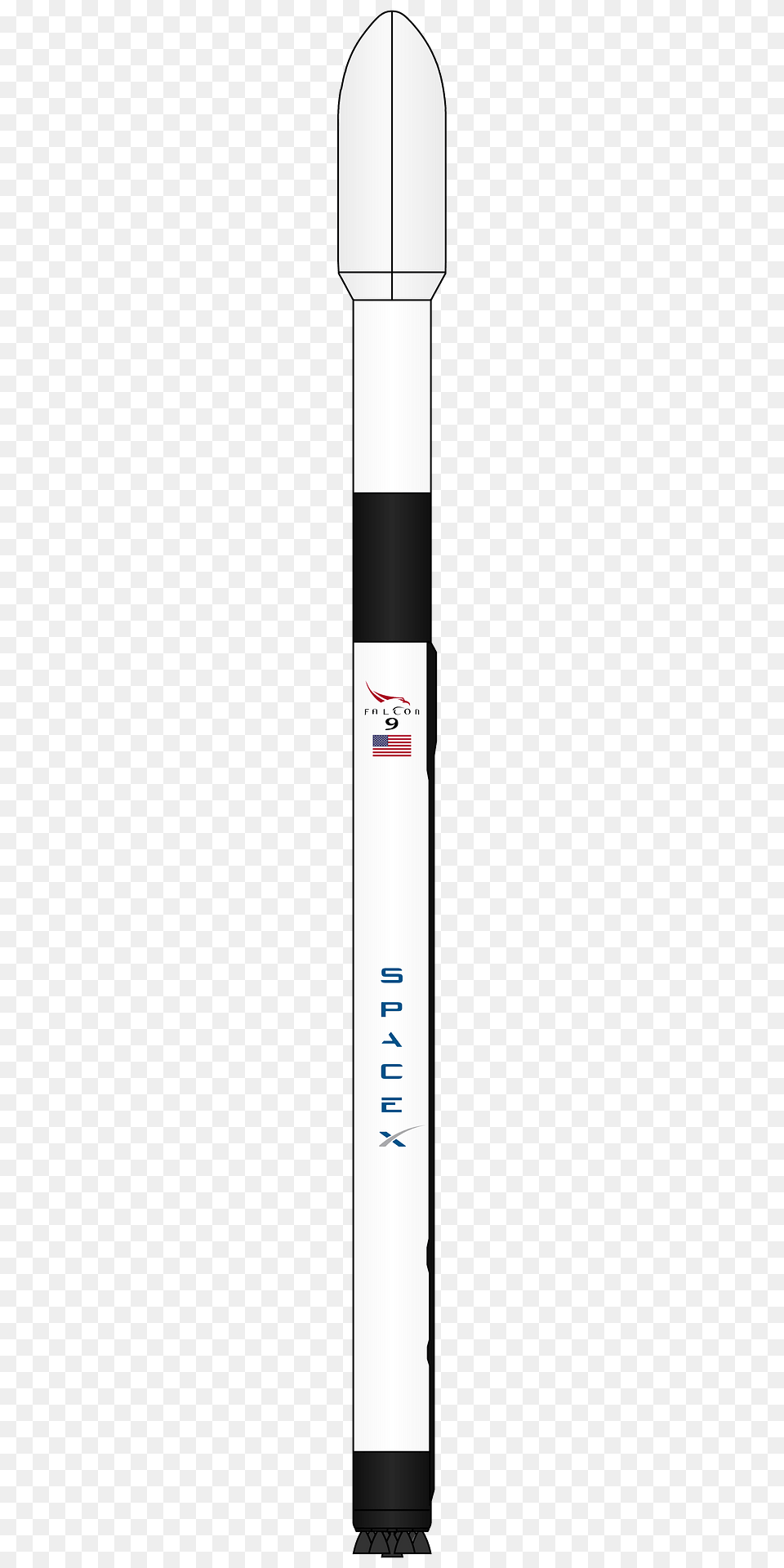 Spacex Falcon 9 Block 5 Clipart, Device, Appliance, Electrical Device, Machine Free Png Download