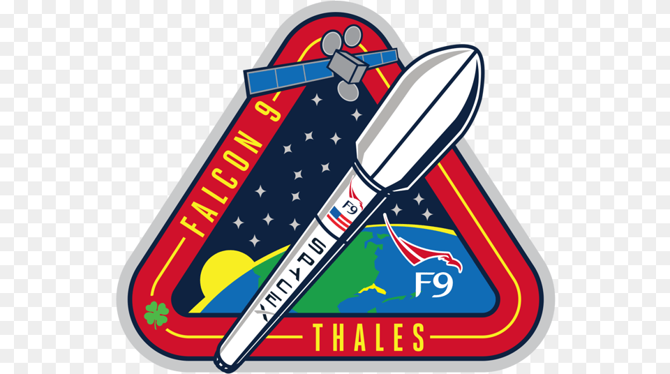 Spacex Falcon 9 Set To Launch Monday Mission Patches Falcon Heavy, Dynamite, Weapon Free Png