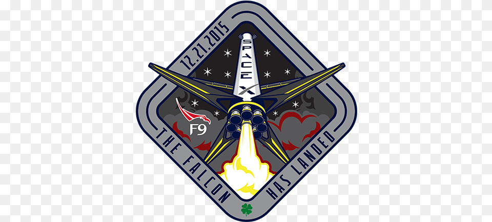 Spacex Falcon Rocket Logo Logodix Spacex Falcon 9 Patch, Emblem, Symbol Free Png Download