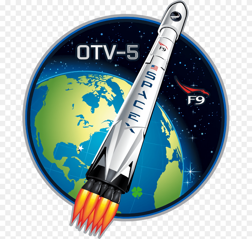 Spacex Otv 5 Patch, Brush, Device, Tool Png Image