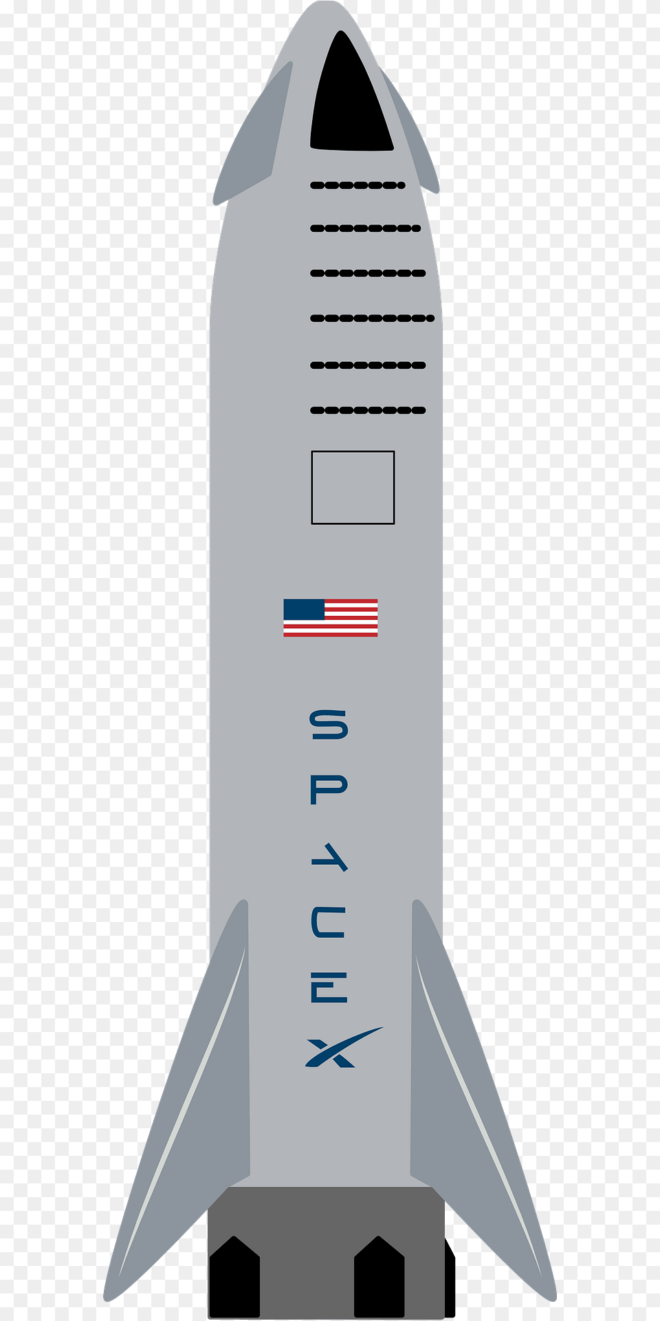 Spacex Starship Clipart, Weapon, Missile, Ammunition, Blade Png Image
