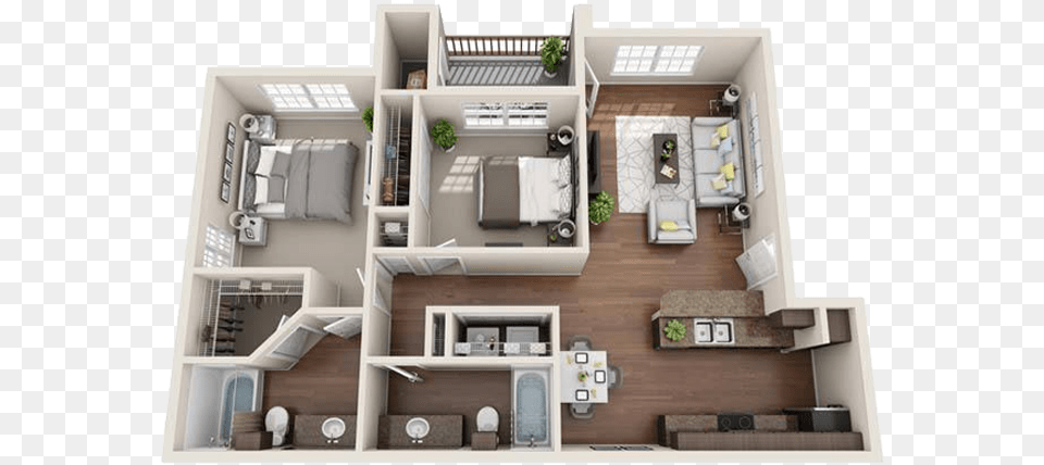 Spacious Two Bedroom Apartment At The Blvd At Medical Floor Plan, Diagram, Floor Plan, Indoors Free Transparent Png
