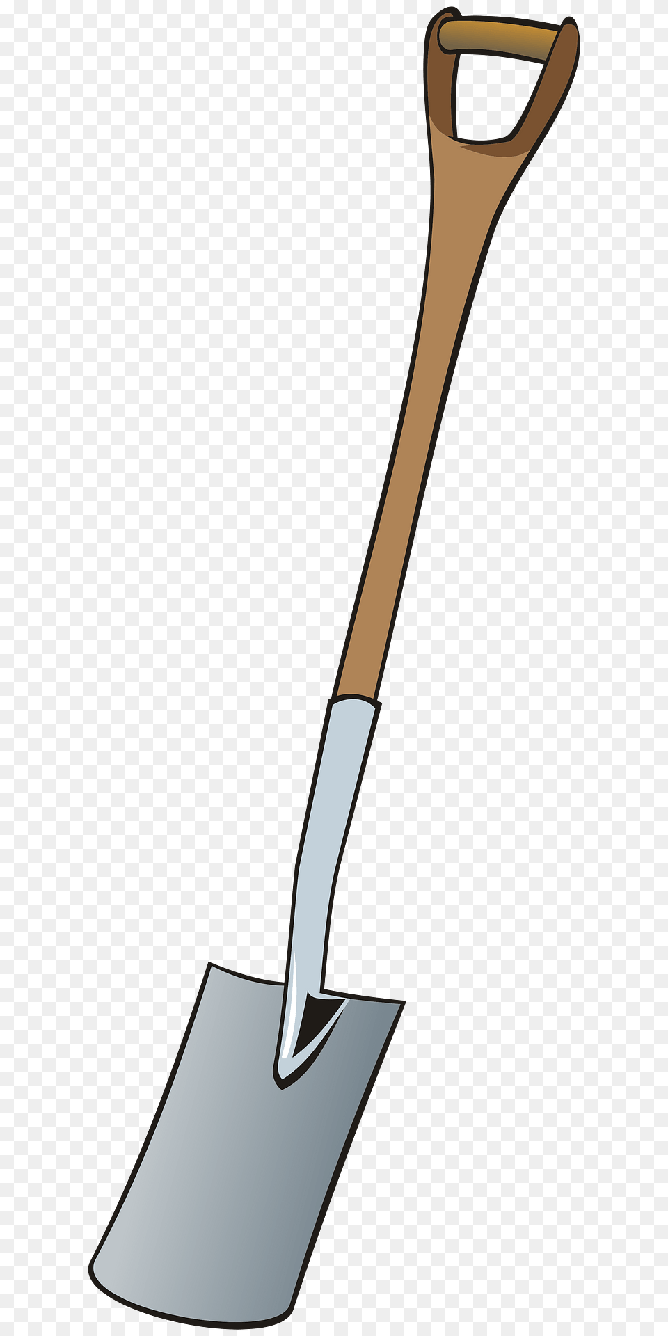 Spade Clipart, Device, Shovel, Tool, Bow Png Image