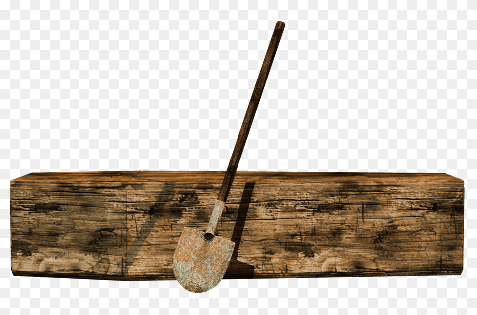 Spade Wood, Device, Shovel, Tool Free Png Download