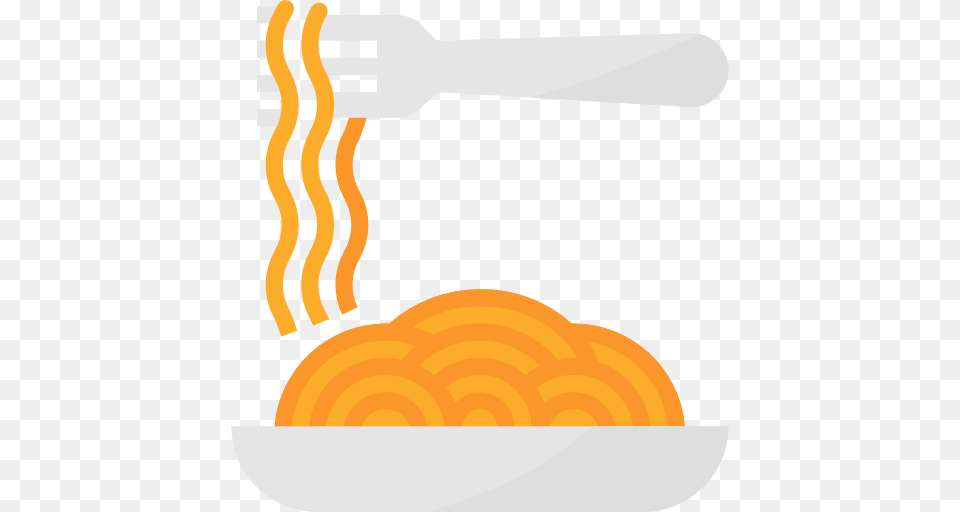 Spaghetti, Cutlery, Fork, Bread, Food Free Transparent Png