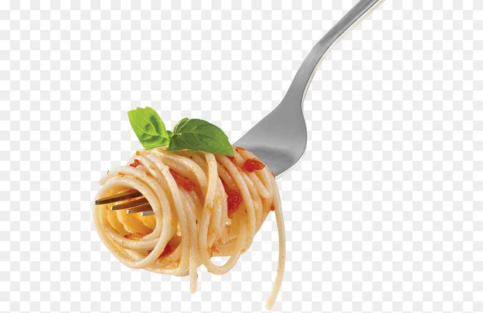 Spaghetti, Cutlery, Fork, Food, Pasta Free Png Download