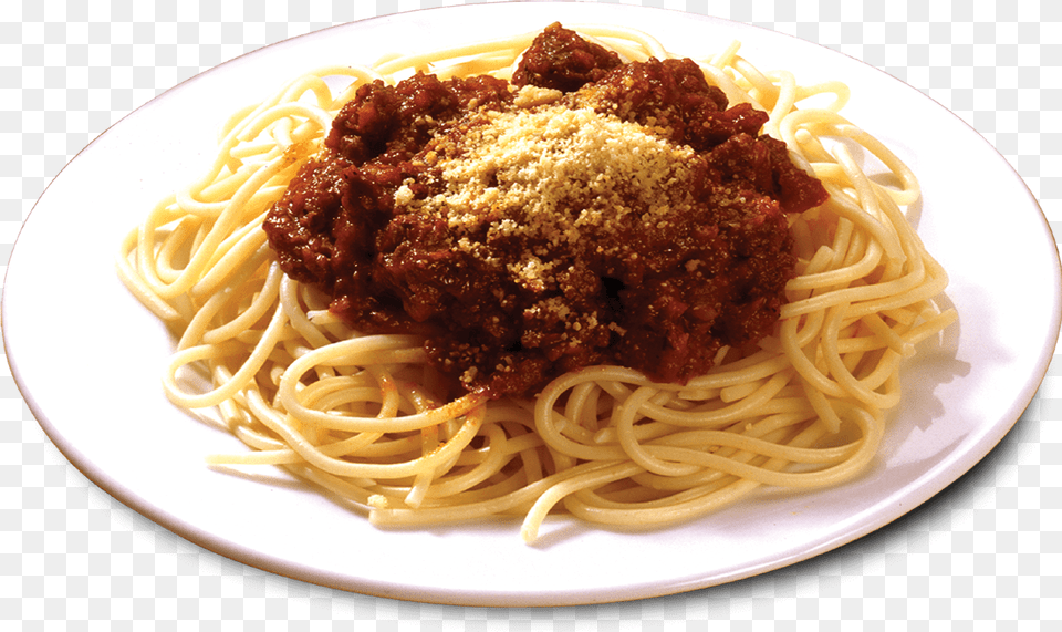 Spaghetti, Food, Pasta, Plate, Meal Free Transparent Png