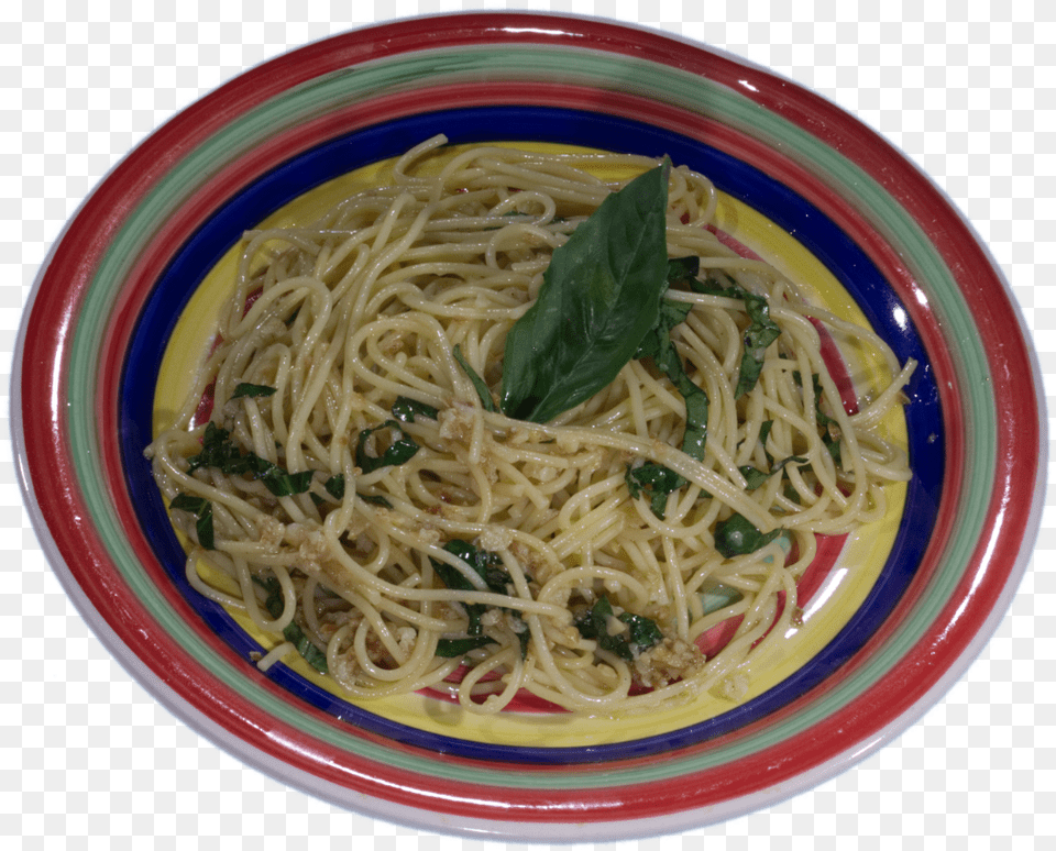 Spaghetti Ai Aceite Y Ajo Tutto Matto Pizzeria, Food, Pasta, Noodle, Plate Free Transparent Png