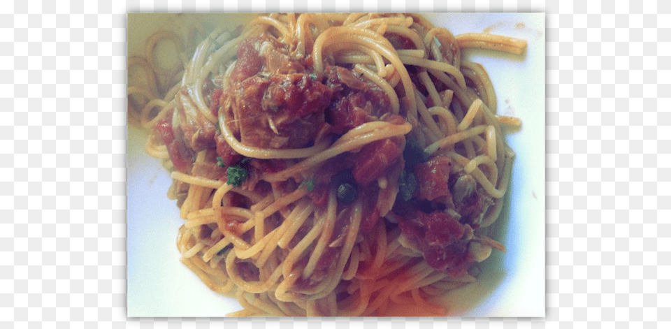 Spaghetti Alla Puttanesca Al Dente, Food, Pasta, Noodle Free Png