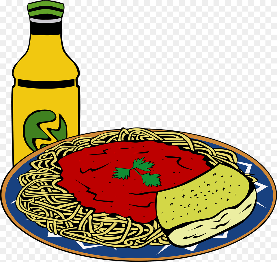 Spaghetti Clipart, Alcohol, Lunch, Food, Meal Free Png Download