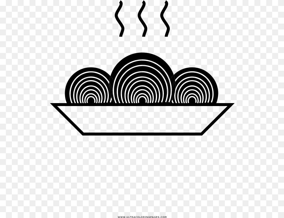 Spaghetti Coloring, Gray Png