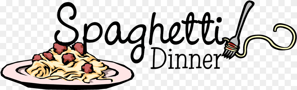 Spaghetti Dinner Spaghetti Dinner Clip Art, Cutlery, Fork, Food, Food Presentation Png Image