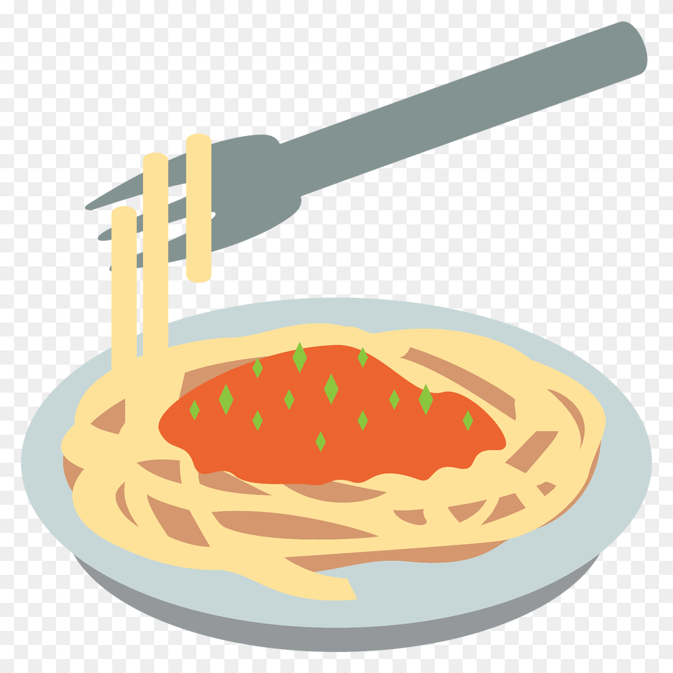 Spaghetti Emoji Clipart, Cutlery, Food, Fork, Pasta Free Transparent Png