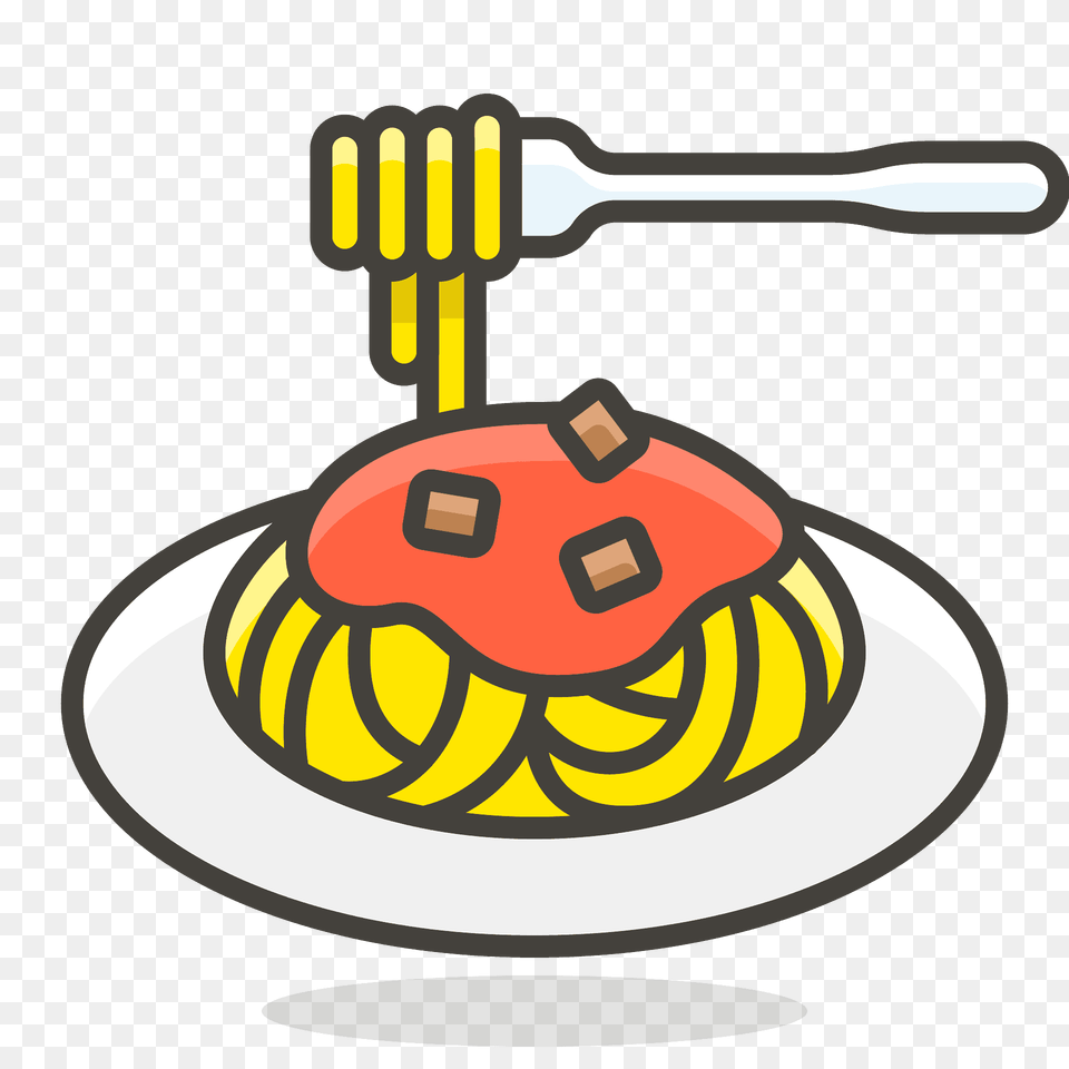 Spaghetti Emoji Clipart, Fork, Cutlery, Food, Food Presentation Free Png