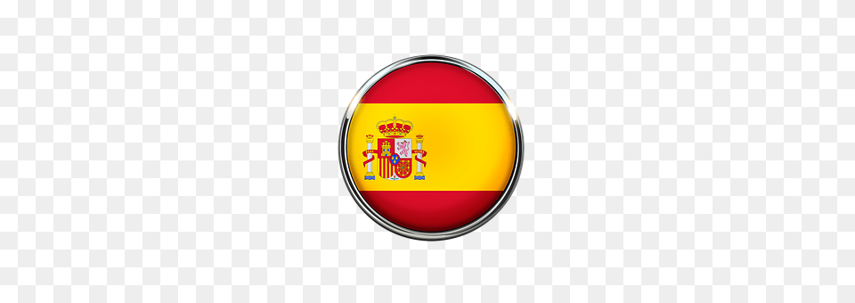 Spain Emblem, Symbol, Logo, Disk Free Png Download