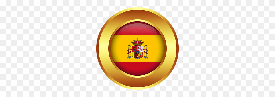 Spain Emblem, Symbol, Disk Png