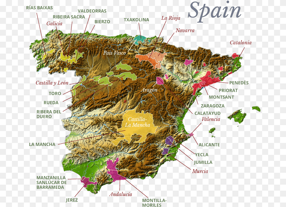 Spain, Chart, Plot, Map, Atlas Free Png Download