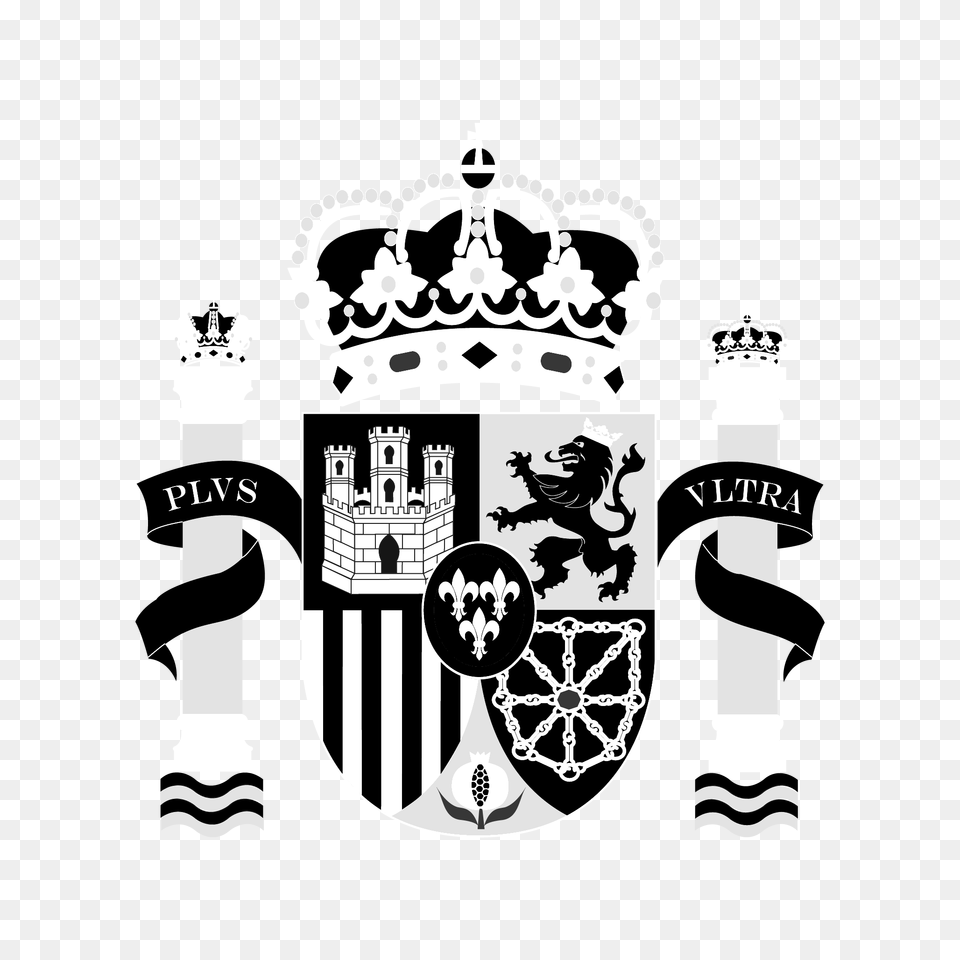 Spain, Symbol, Emblem, Stencil, Adult Free Png
