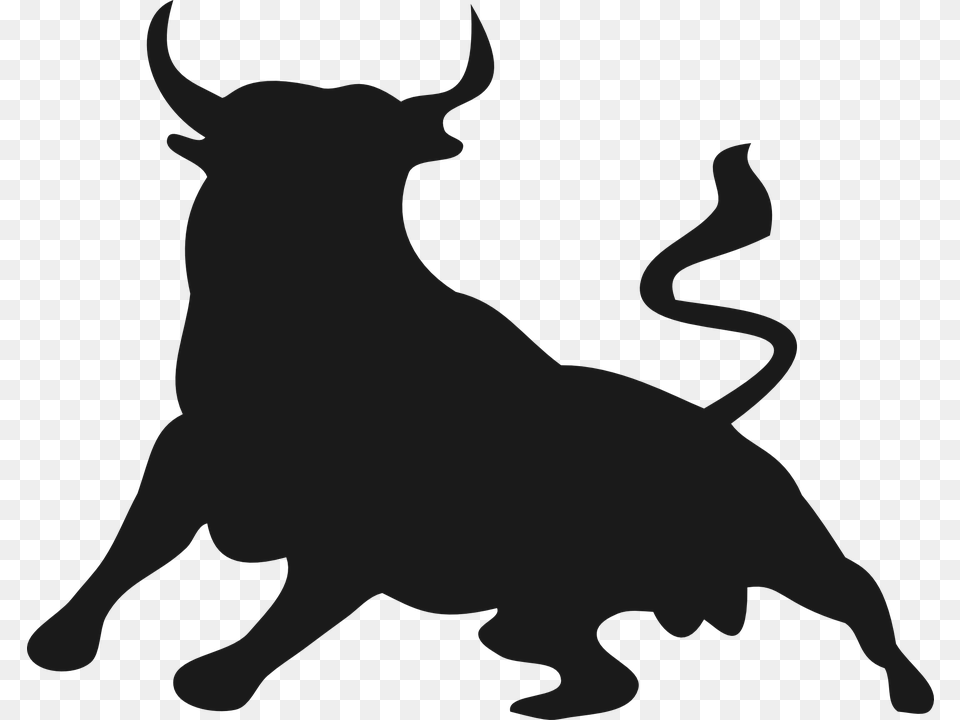 Spain, Silhouette, Stencil, Animal, Bull Png