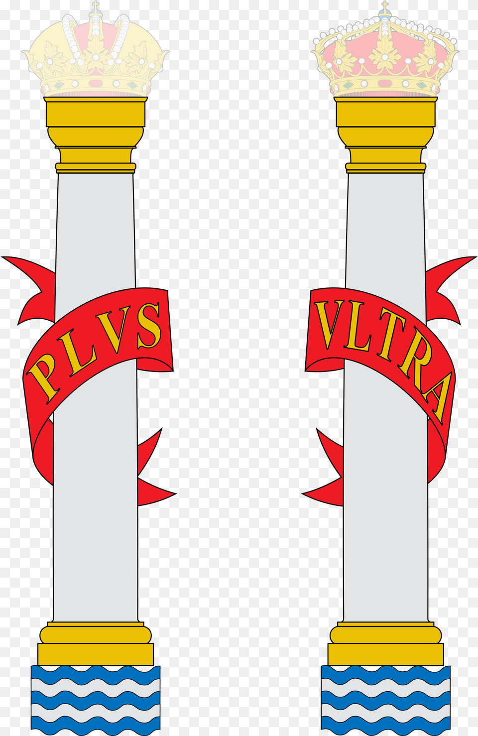 Spain Arms Pillars Coat Of Arms Of Spain, Architecture, Pillar Png Image