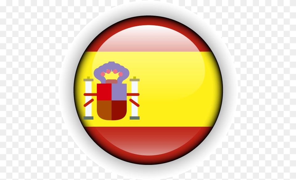 Spain Flag Clip On Earrings Flagi Pastw Unii Europejskiej, Logo, Disk Free Png Download