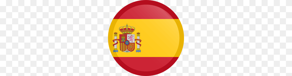 Spain Flag Clipart, Disk Free Transparent Png