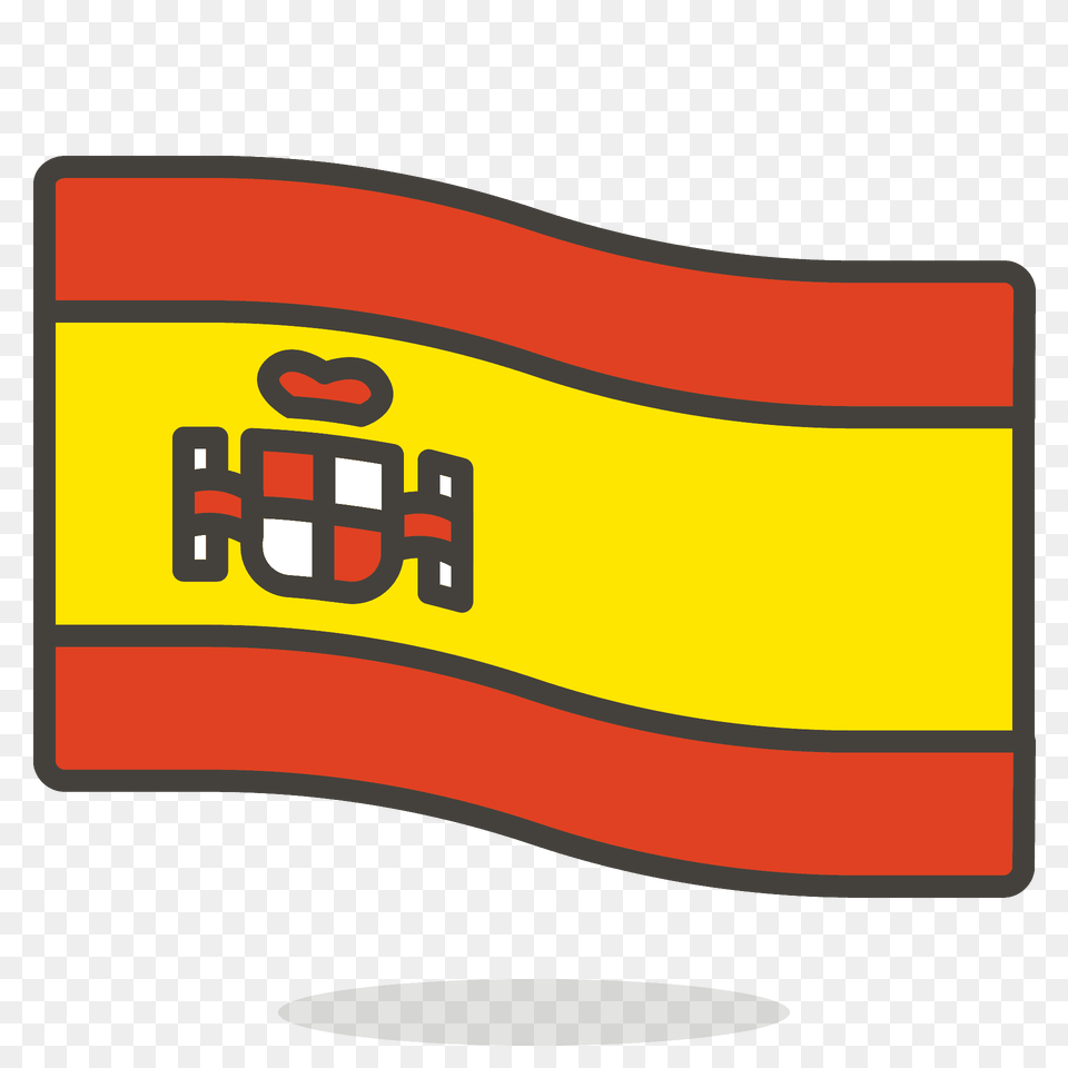 Spain Flag Emoji Clipart, Dynamite, Weapon Png