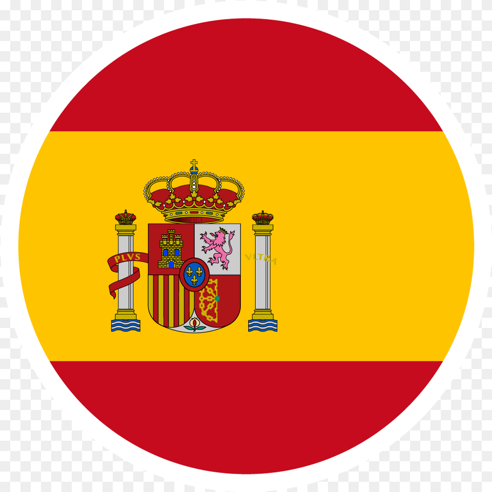 Spain Flag Football Logos Spain Logo For Dream League Spain Flag, Disk Free Png Download
