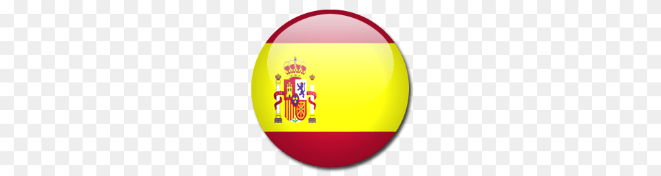 Spain Flag Icon Download Rounded World Flags Icons Iconspedia, Sphere, Food, Ketchup, Logo Png Image